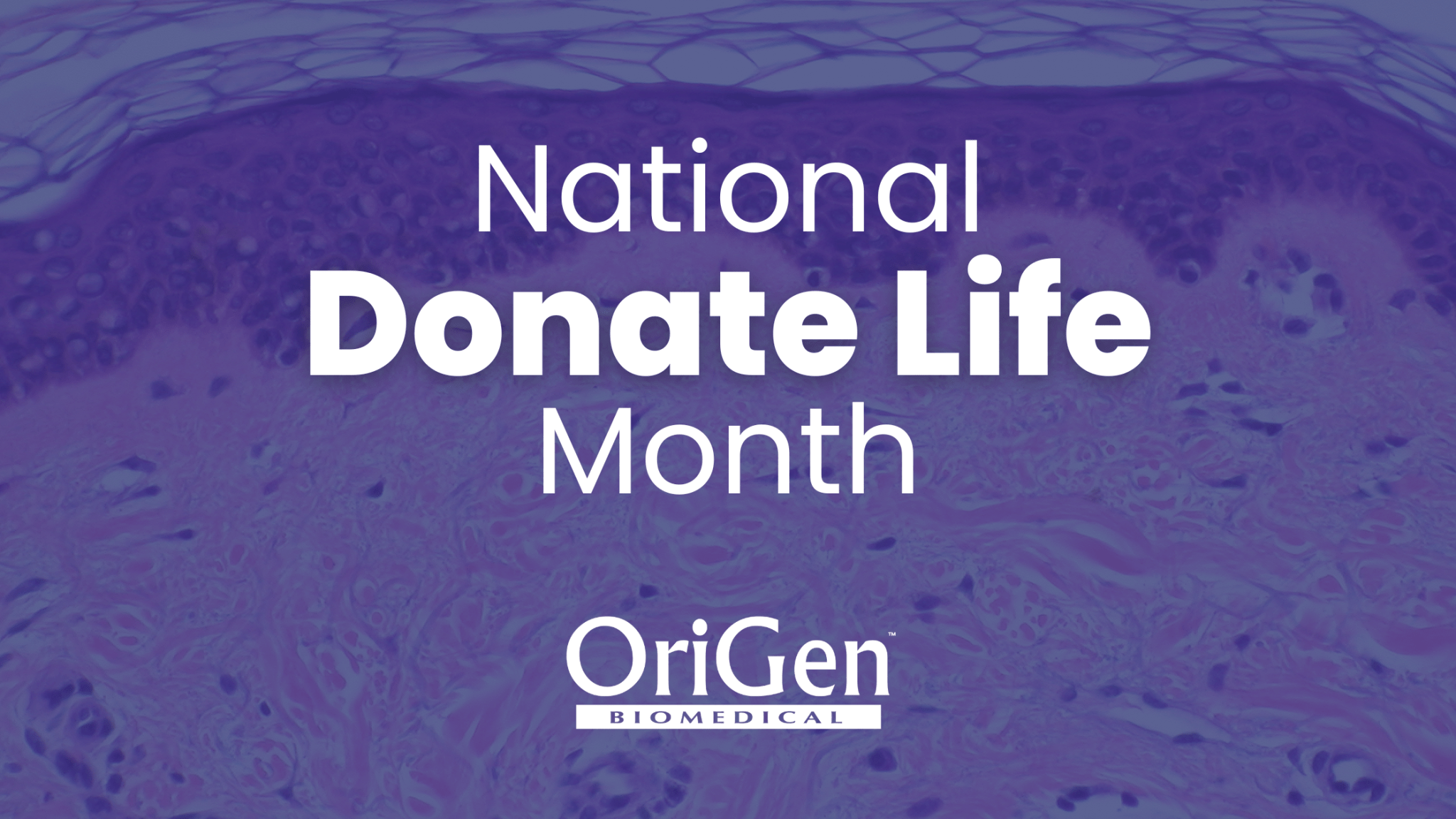 Shining Light On National Donate Life Month OriGen Biomedical