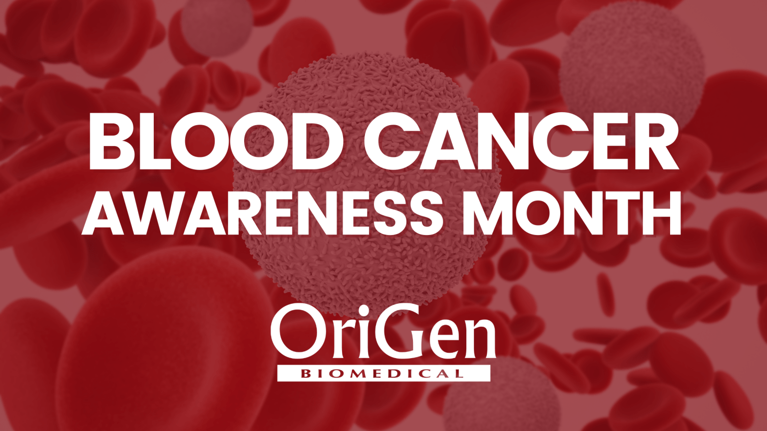 September Is Blood Cancer Awareness Month - OriGen Biomedical