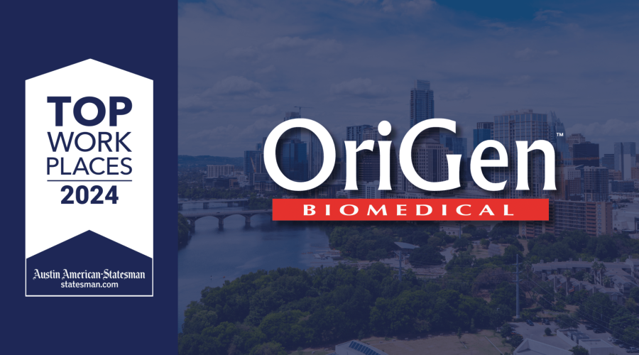 OriGen Biomedical Top Workplaces 2024