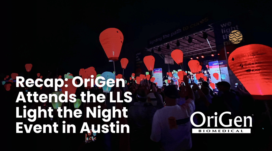 Recap OriGen Biomedical Attends the LLS Light the Night Event in Austin, TX